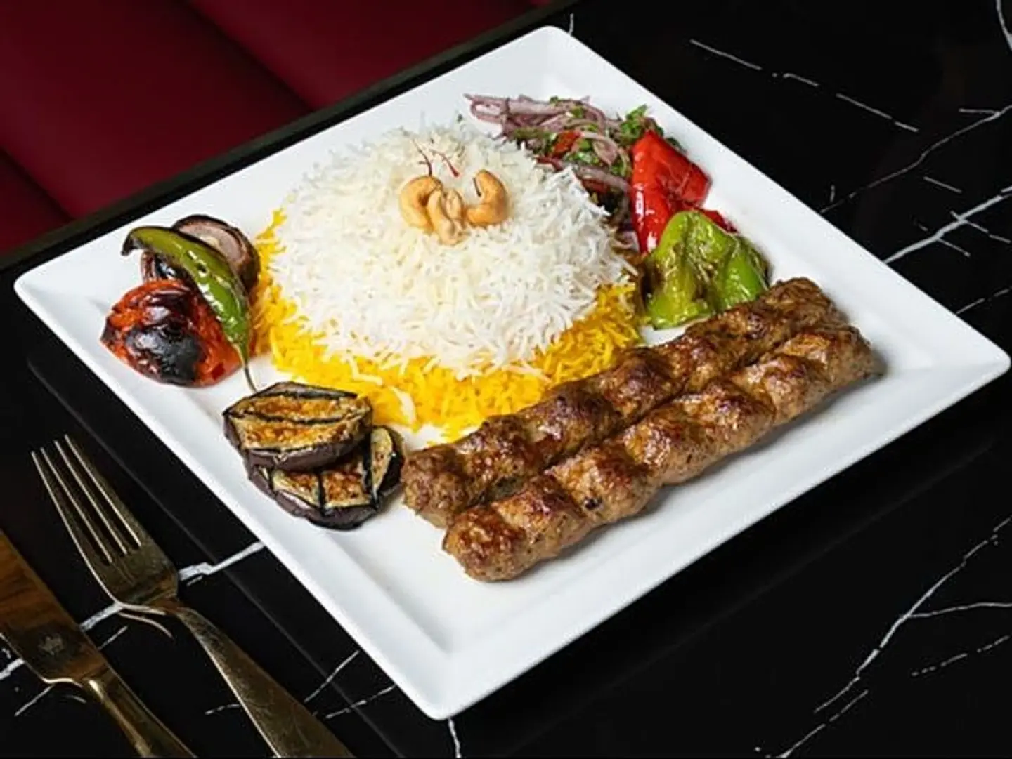 Iranian Saffron Kabab
