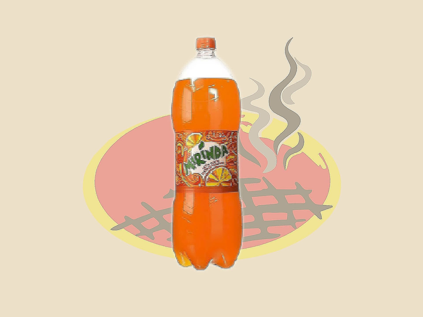 Large Mirinda Orange
