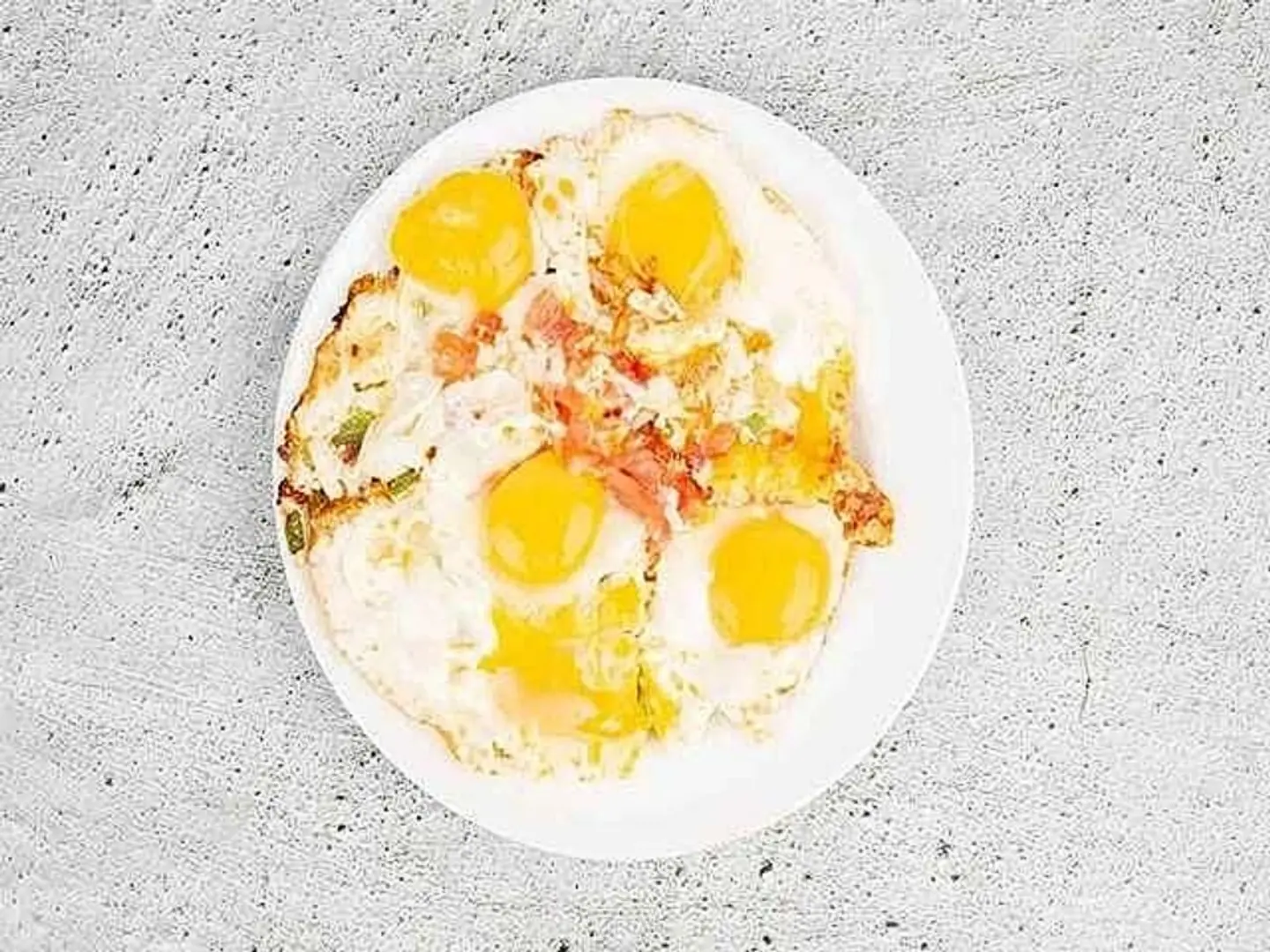 صحن بيض عيون