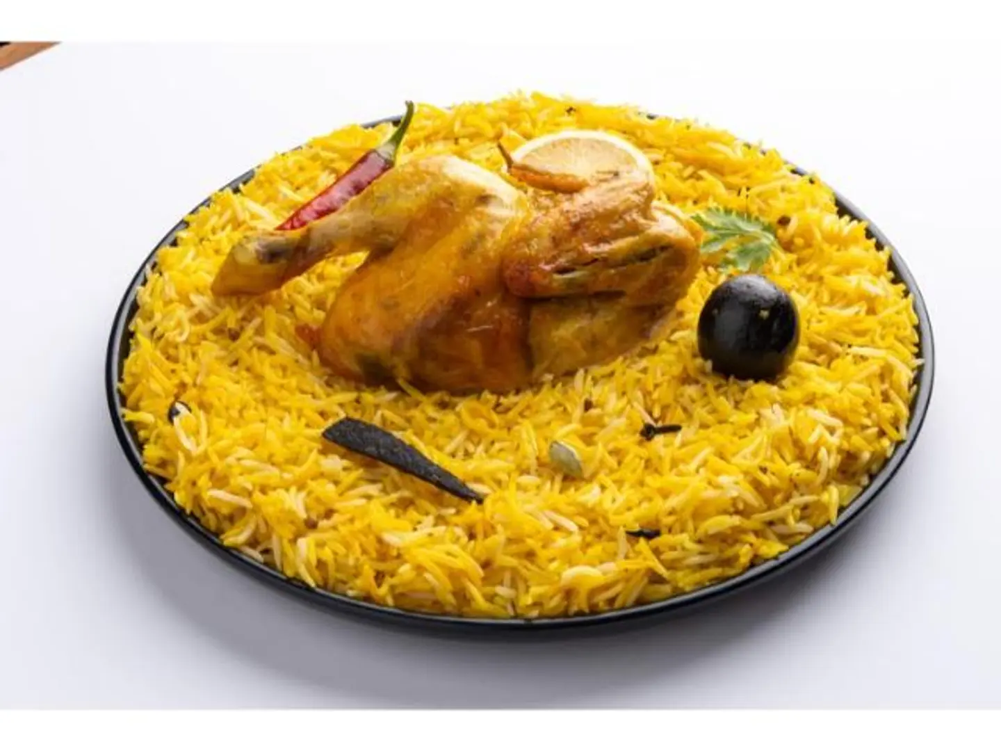نصف دجاجة مندي
