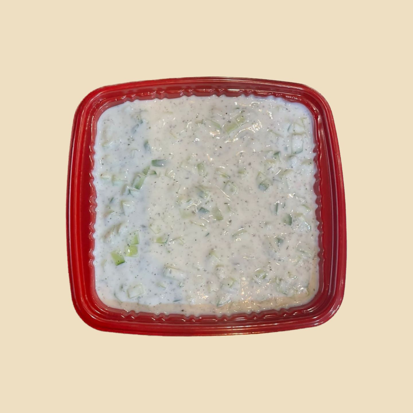 سلطة خيار باللبن