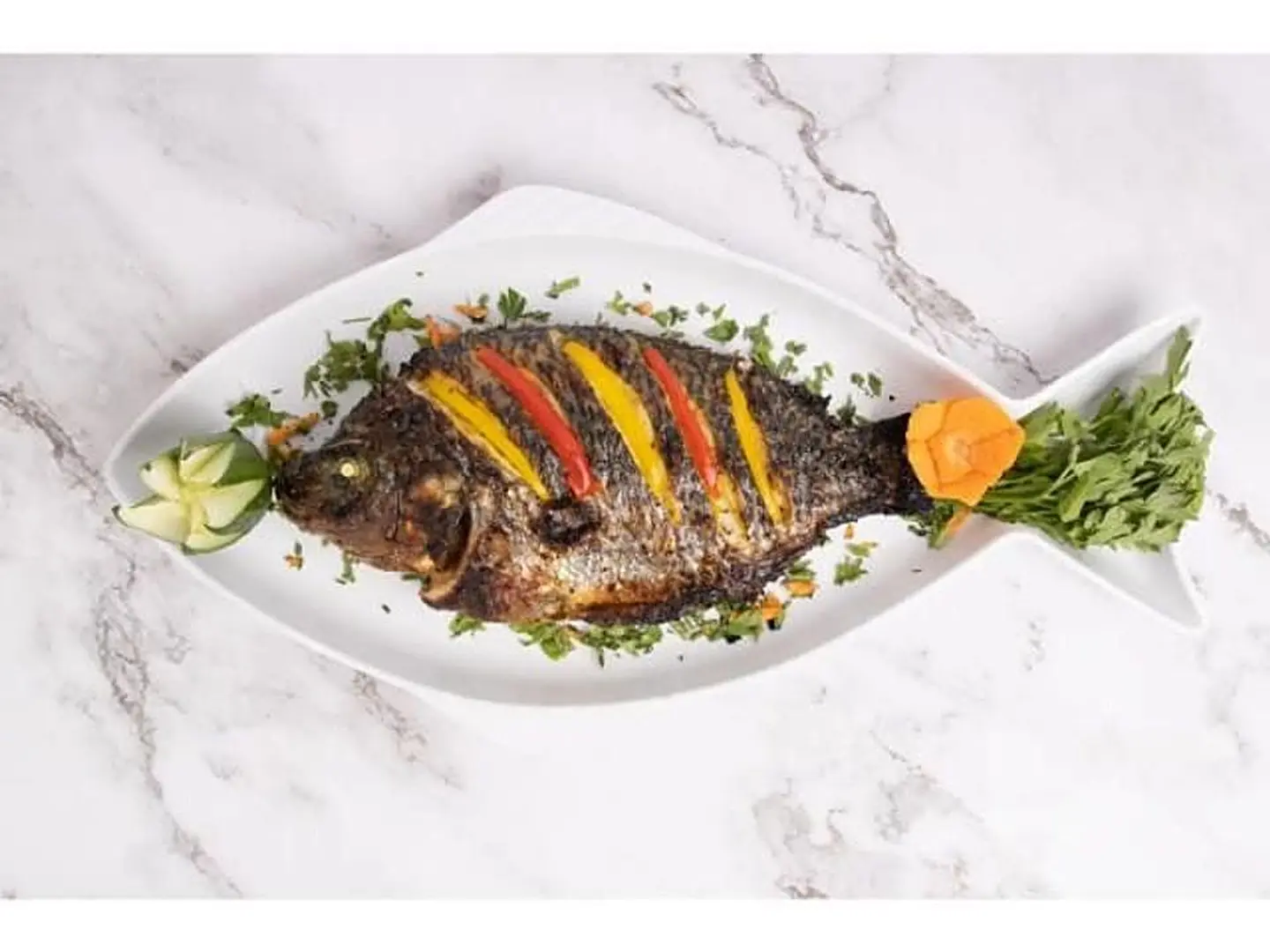 وجبة بلطي مشوي