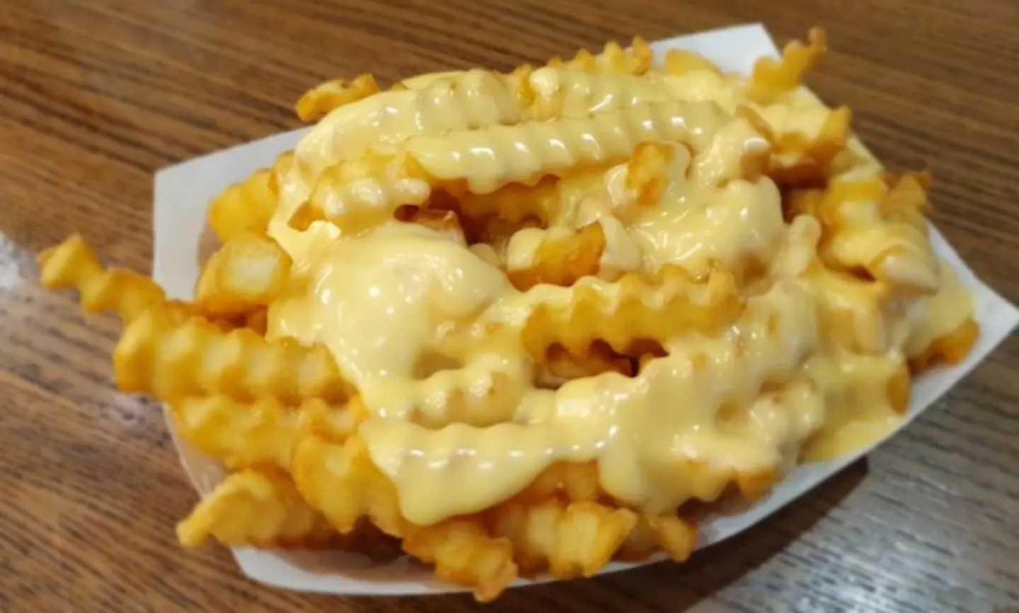 Fries With Cheddar Cheese