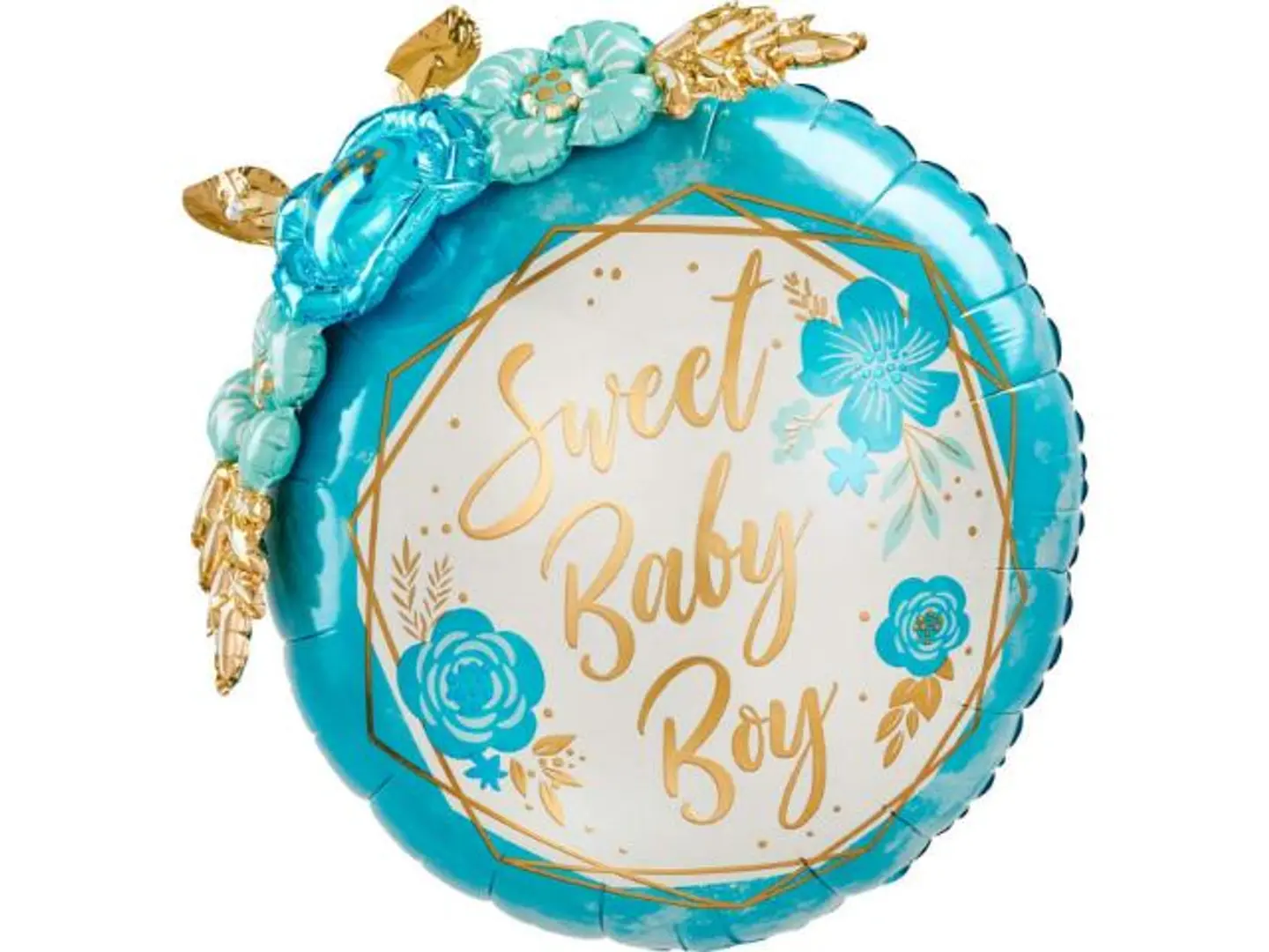 Large Decorated Baby Boy Balloon
