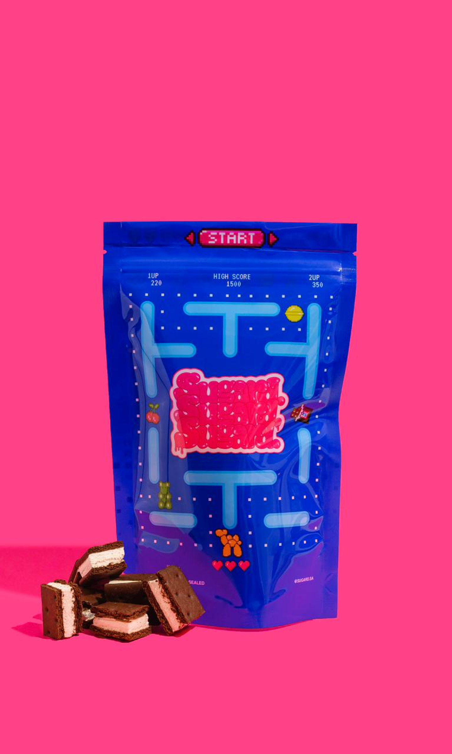 Freeze Dried Ice Cream Sandwich