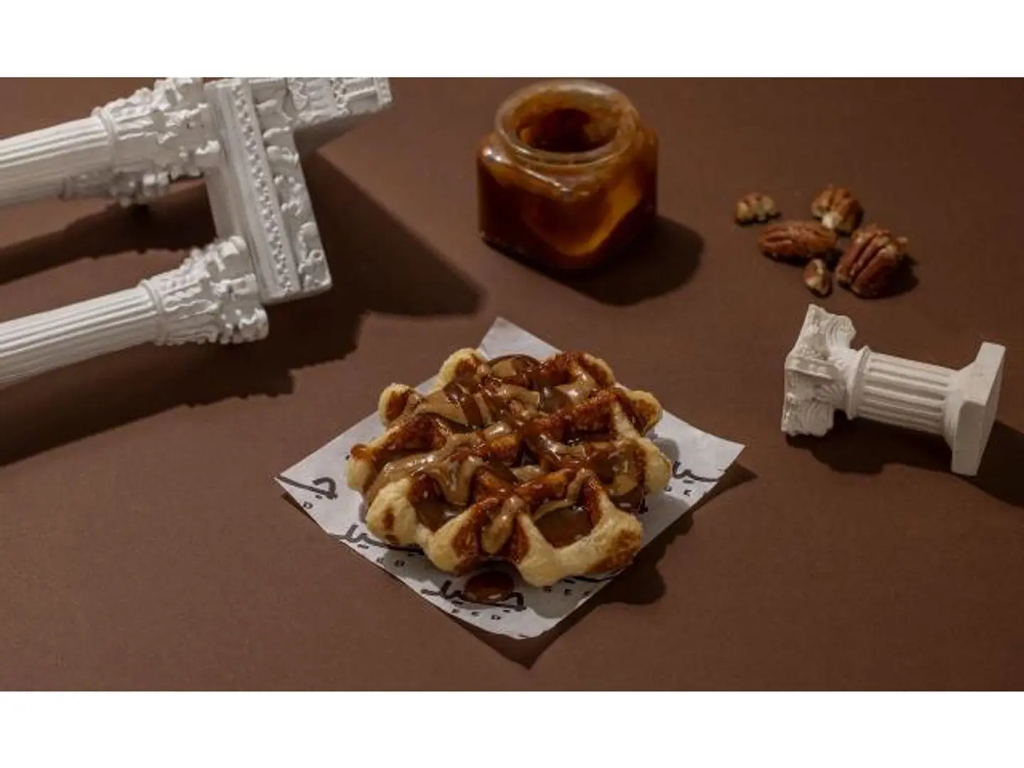 Cheese Pecan Waffle