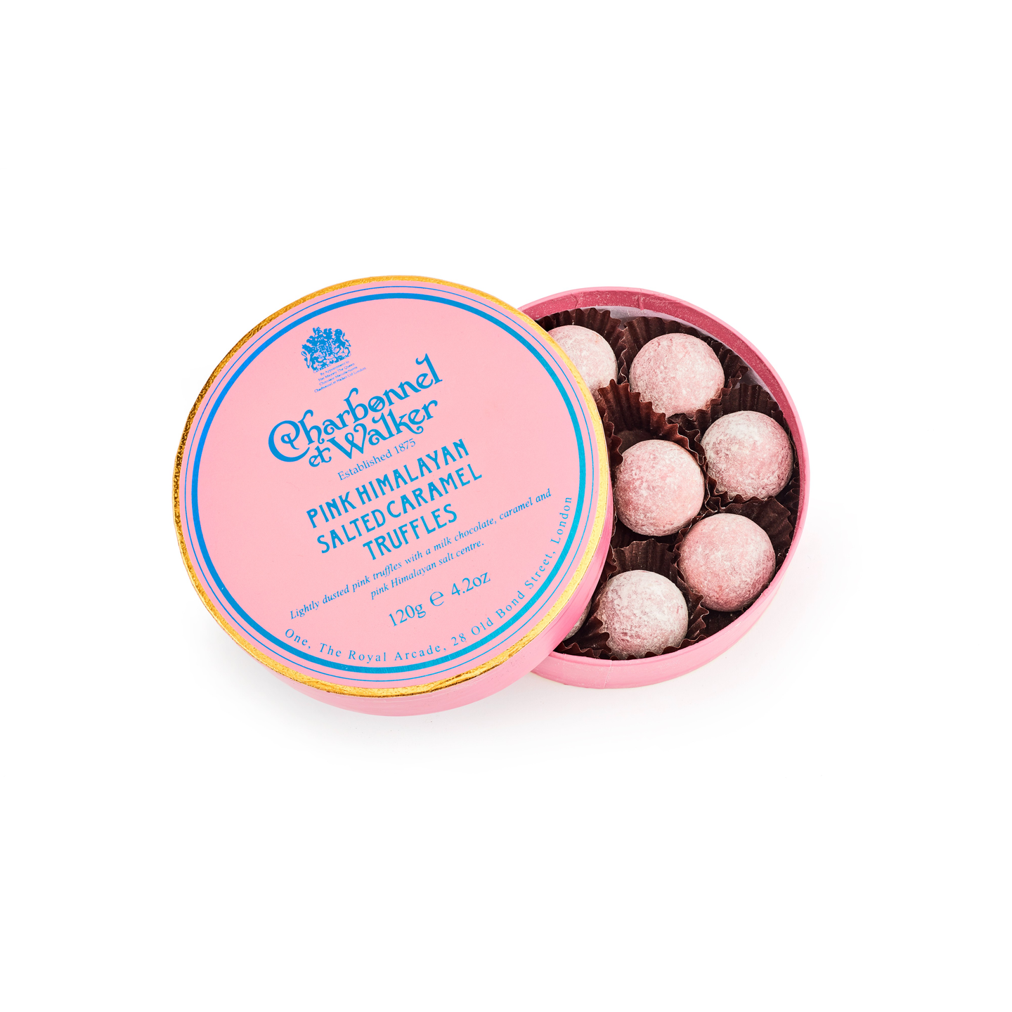 Pink Himalayan Salted Caramel Truffles