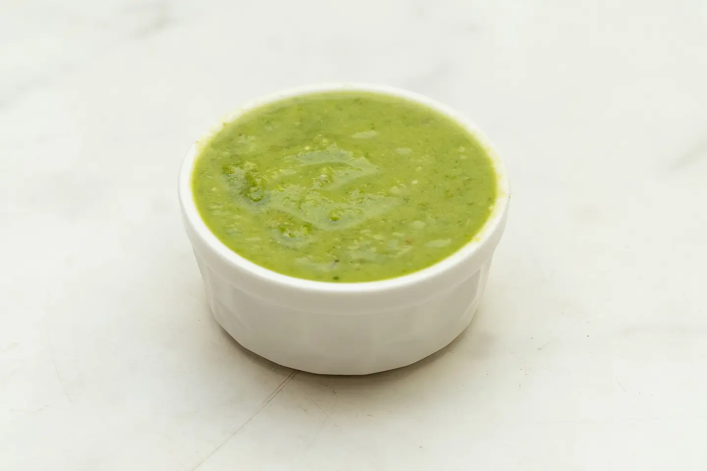 سلطة خضراء حارة