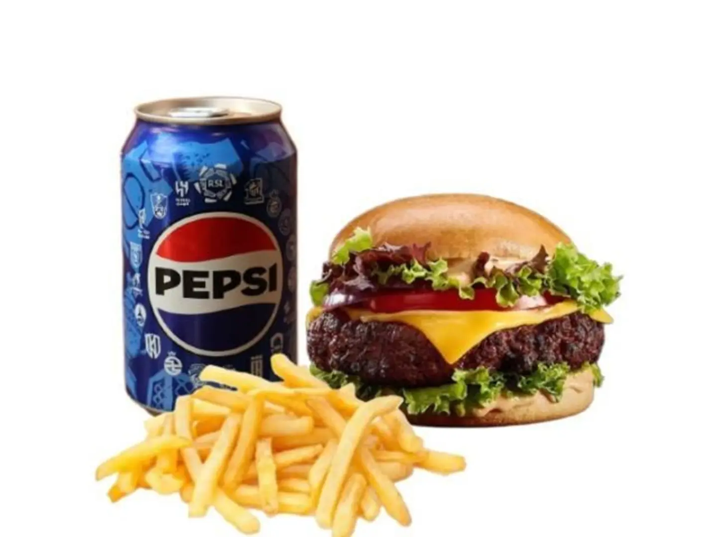 وجبة برجر حاشي