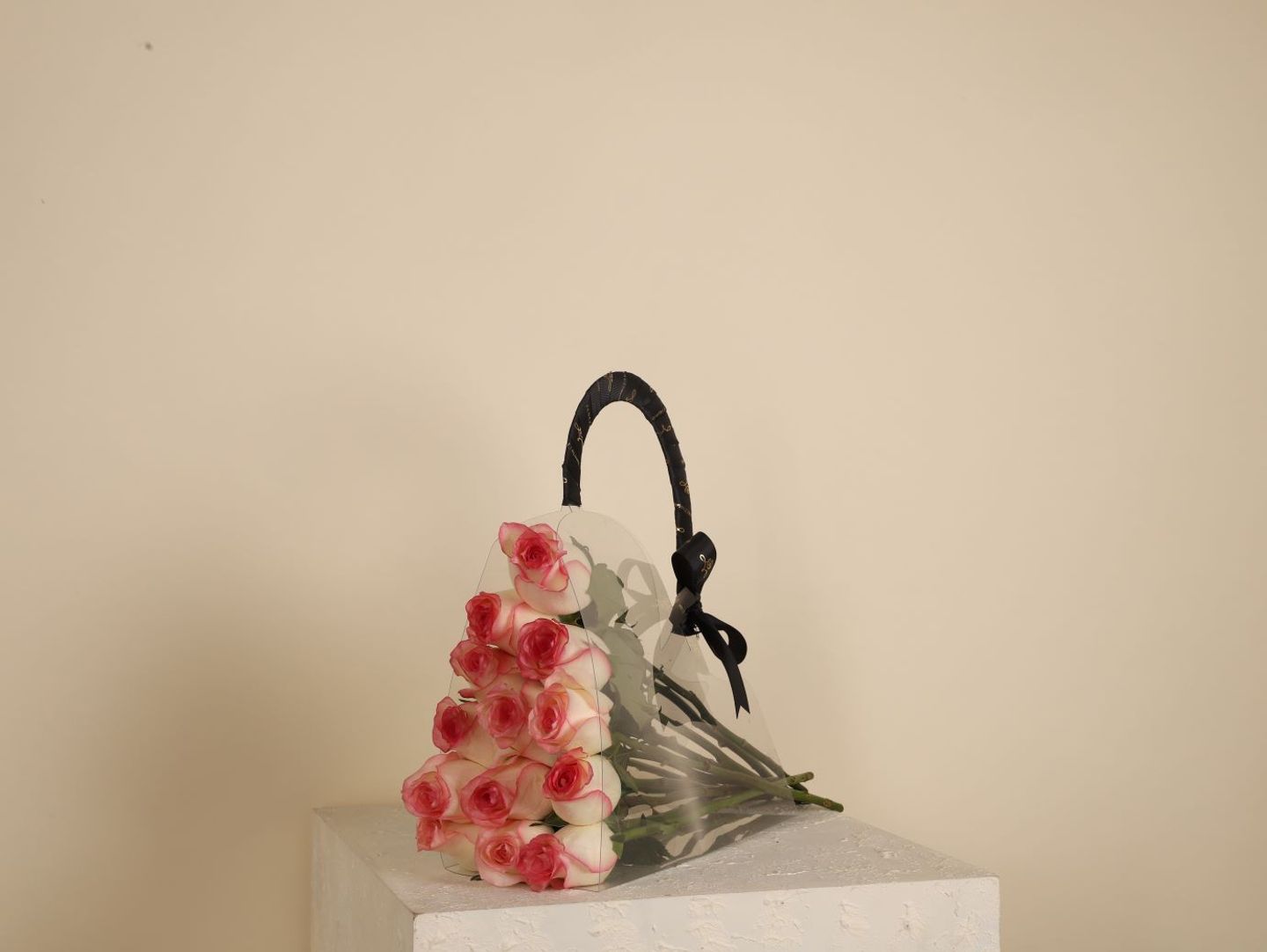 Beautiful Rose Flower Bag