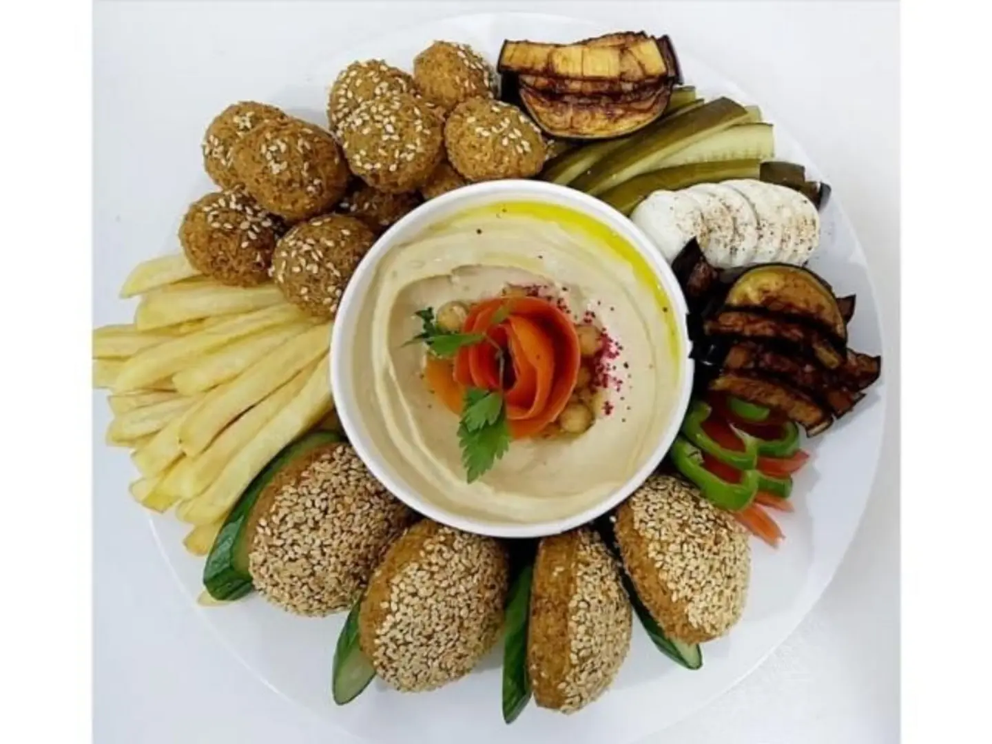 Mixed Fried Falafel