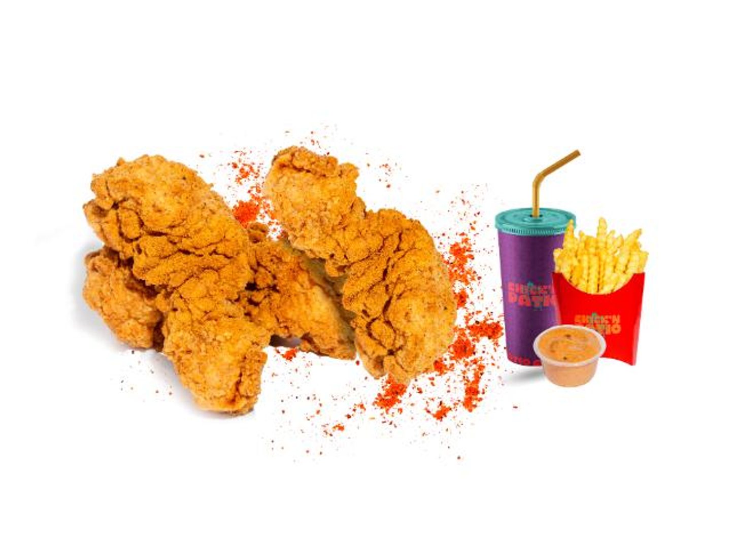 Cajun Chicken Strips Combo