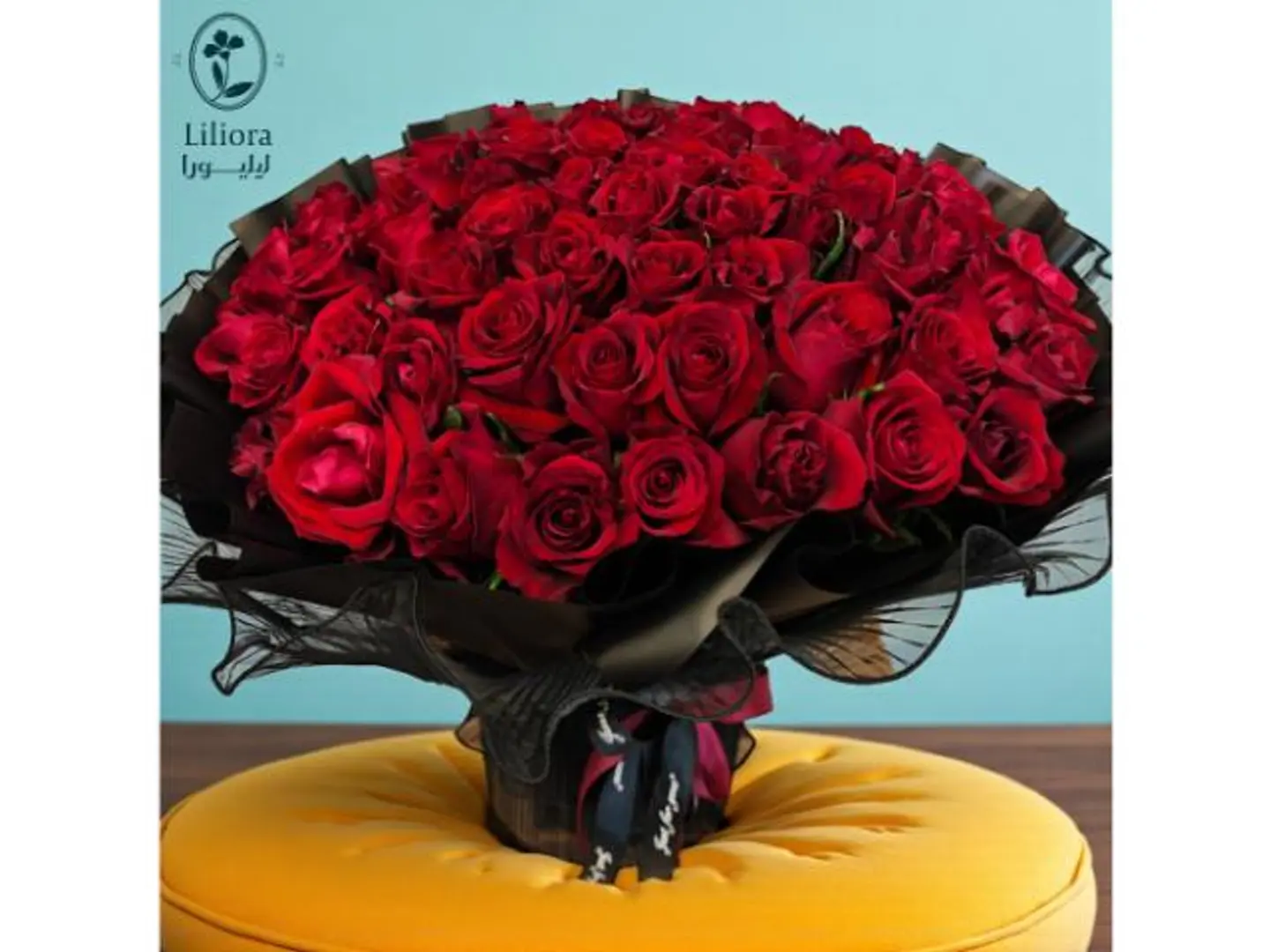 باقة ورد سحر أحمر