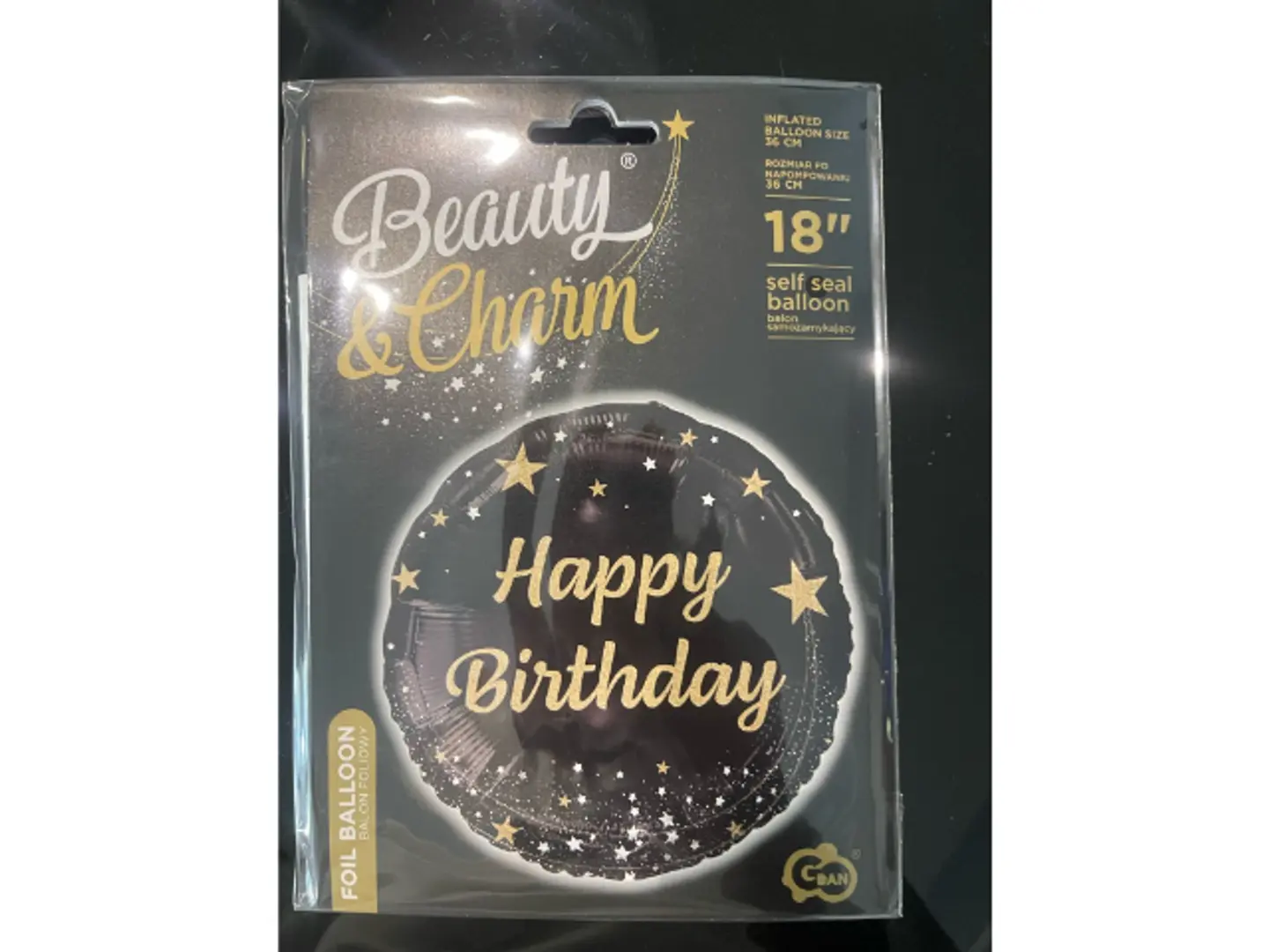 بالون عيد ميلاد ١٨