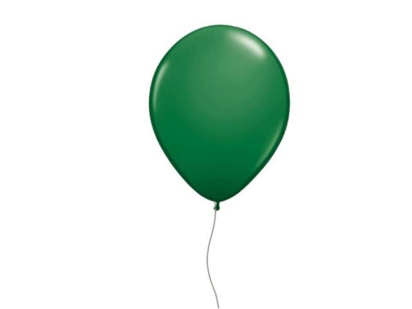 Dark Green Helium Balloon