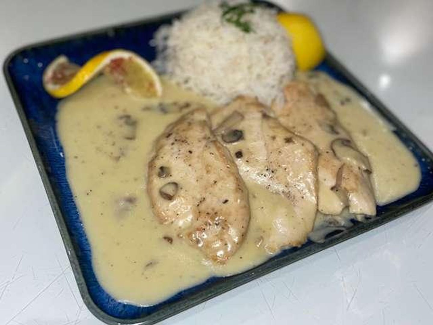 Chicken Steak With Mushroom