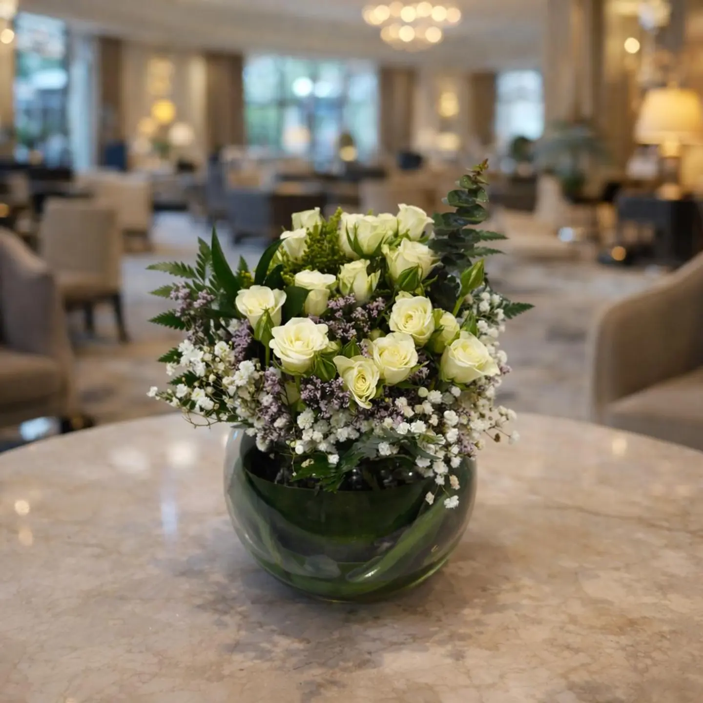 فازة ابيض أربعة