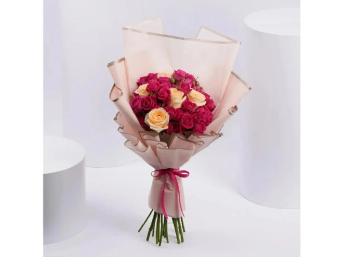 باقة الورد الرومانسية