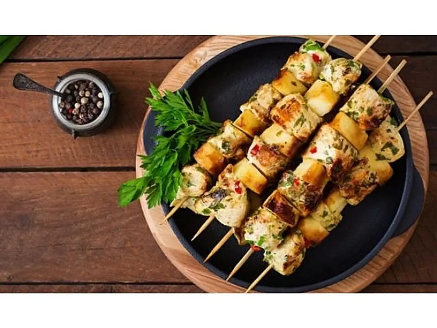 Cheesy Chicken Boti