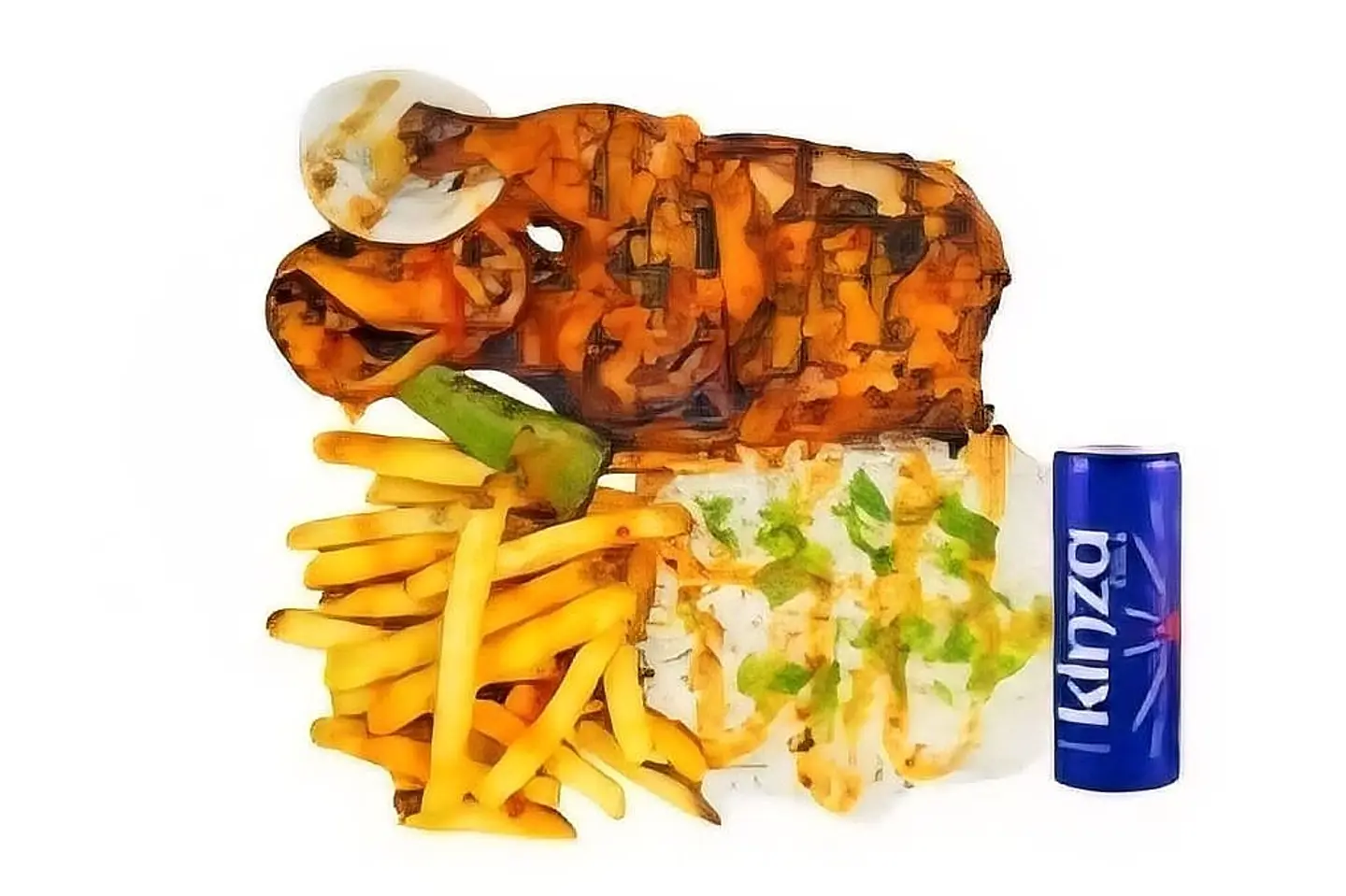 Half Grilled Chicken Meal