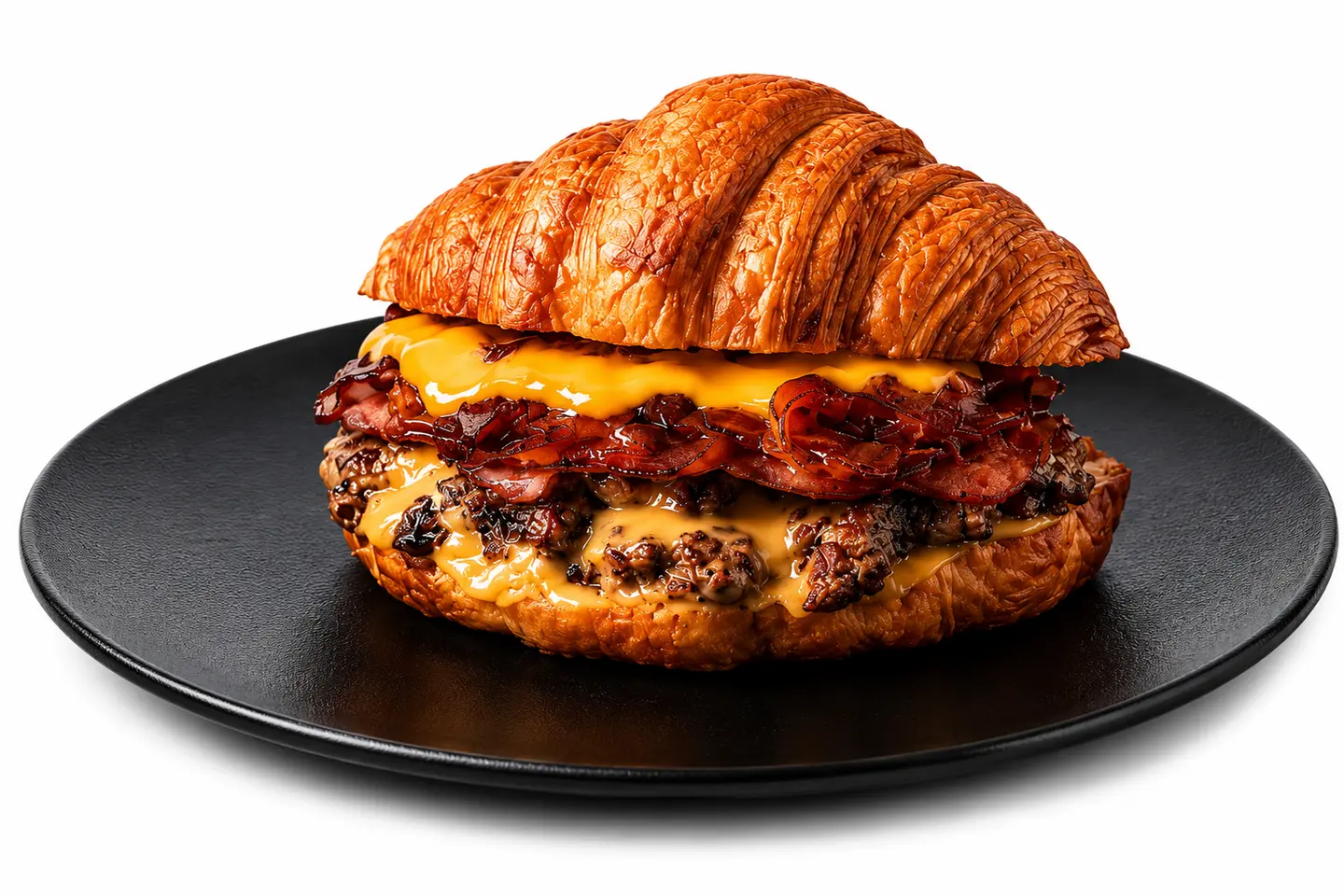 Smash Croissant Burger