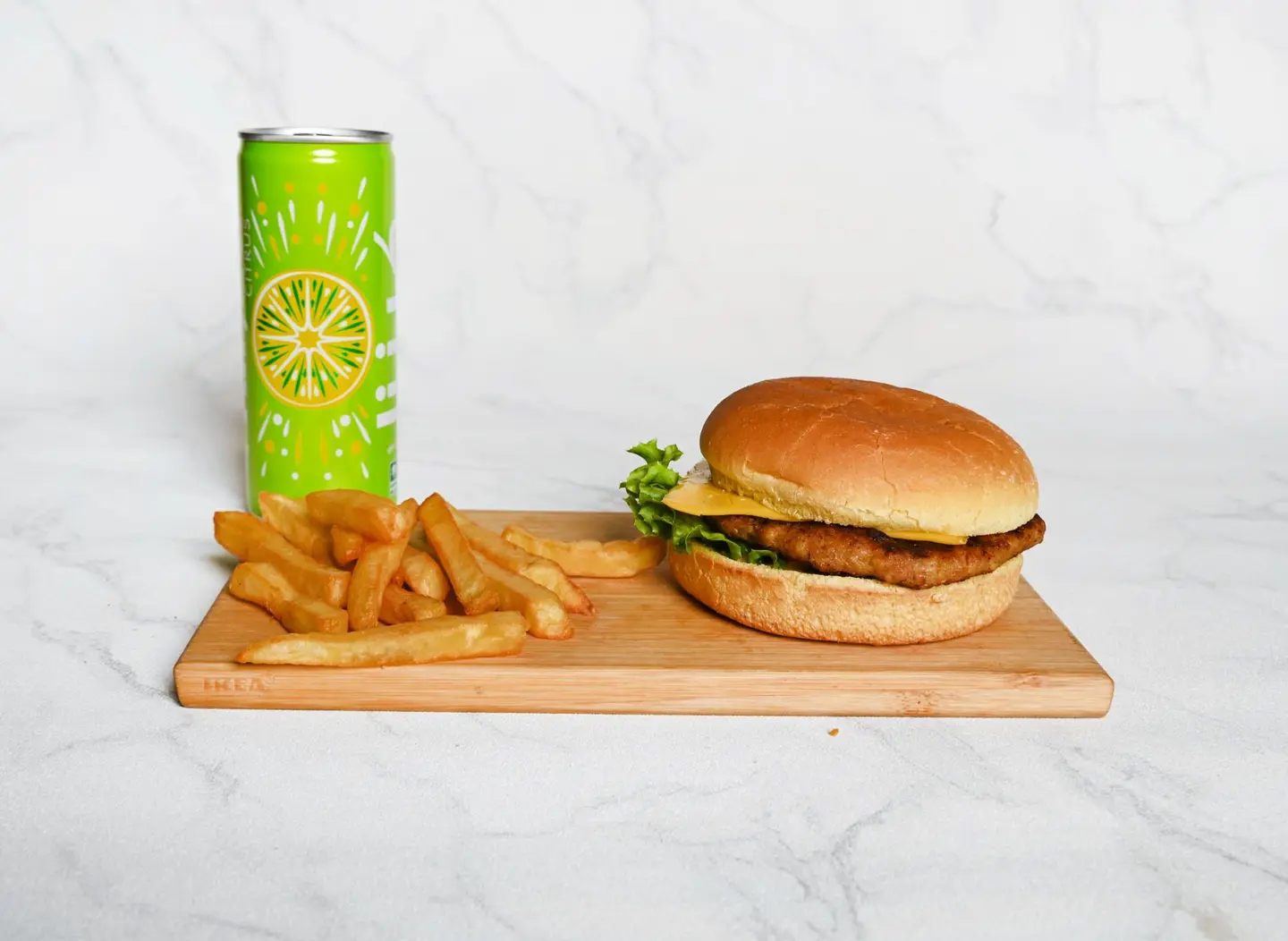 وجبة برجر دجاج