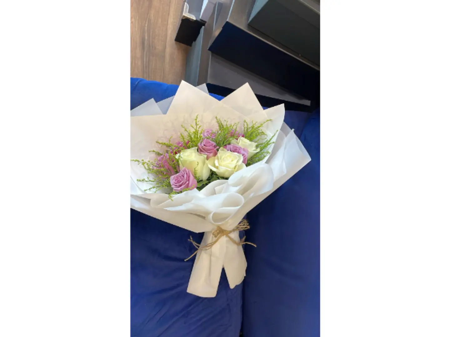 باقة موف و ابيض