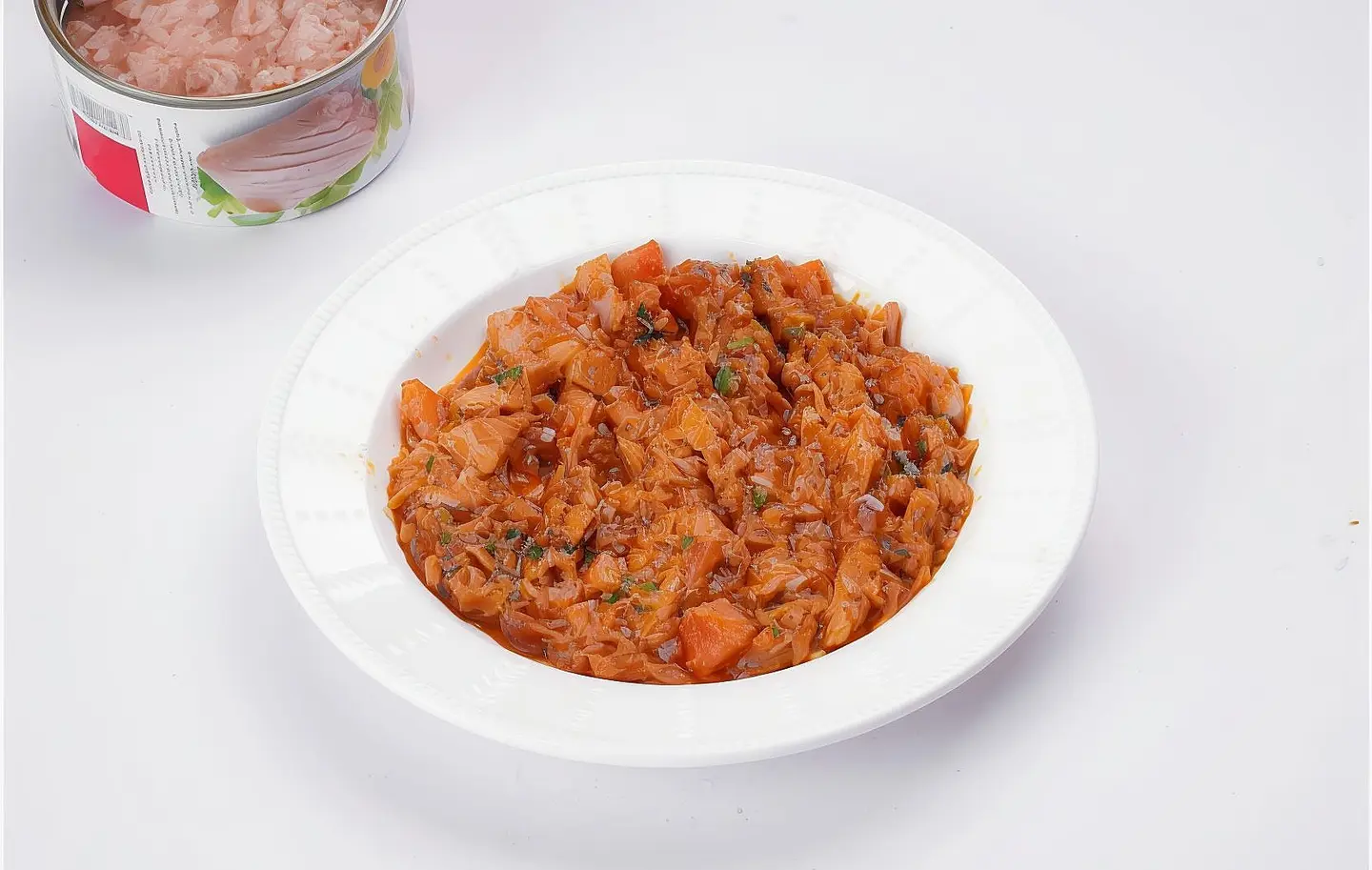 تونة بالجبن