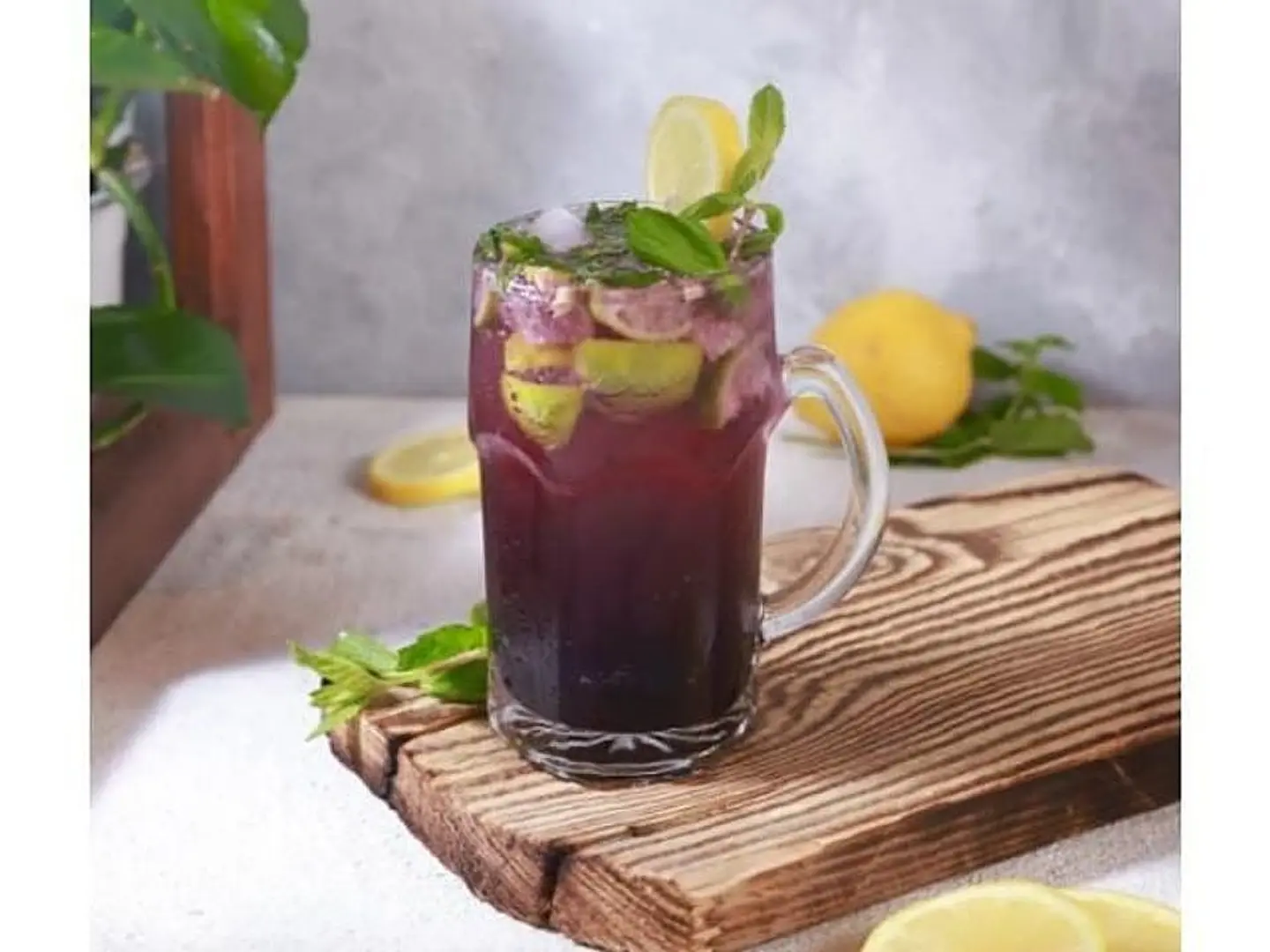 موهيتو بلوبيري نكهه السفن اب