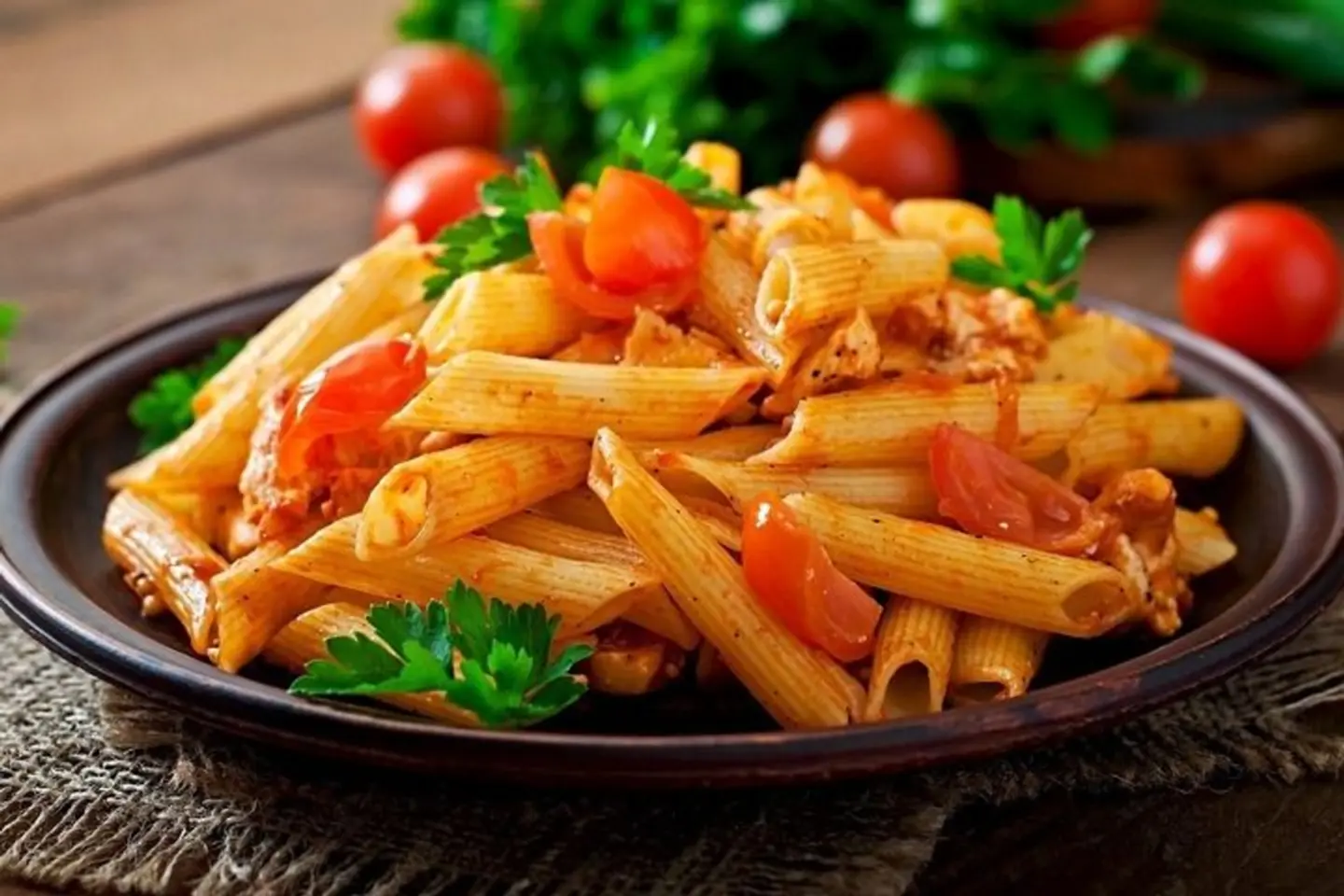 Tajine Pasta Shrimp