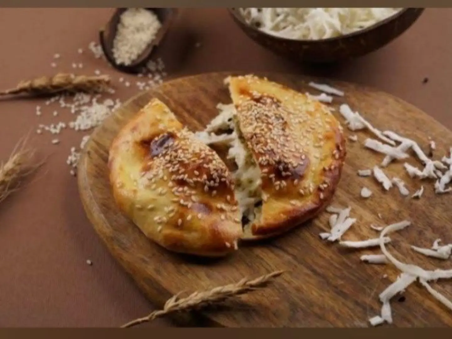 فطيره لبنه زعتر