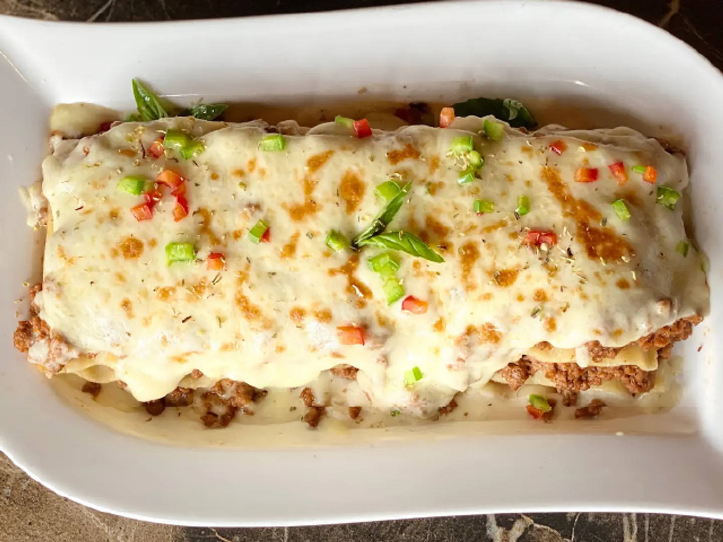 لازانيا بالدجاج / بالفرن