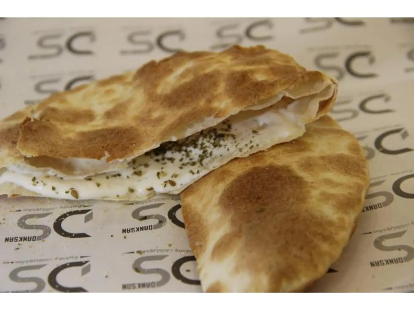 Labneh And Zatar Pie