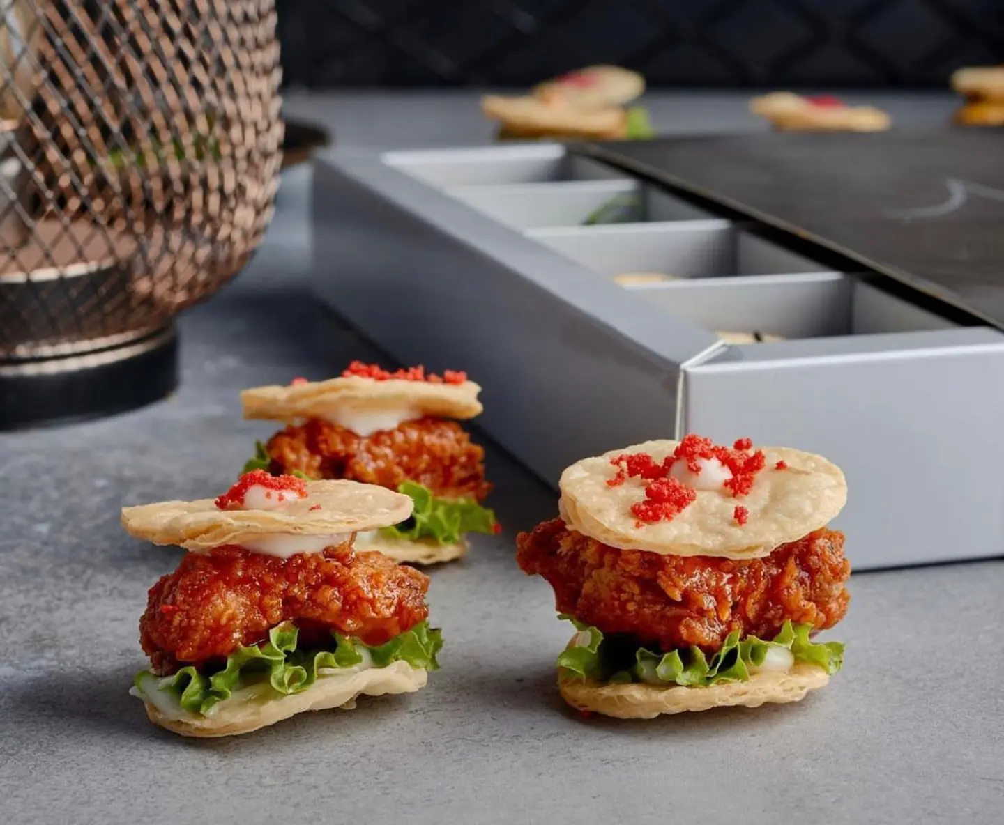 Spicy Chicken Microbites Box