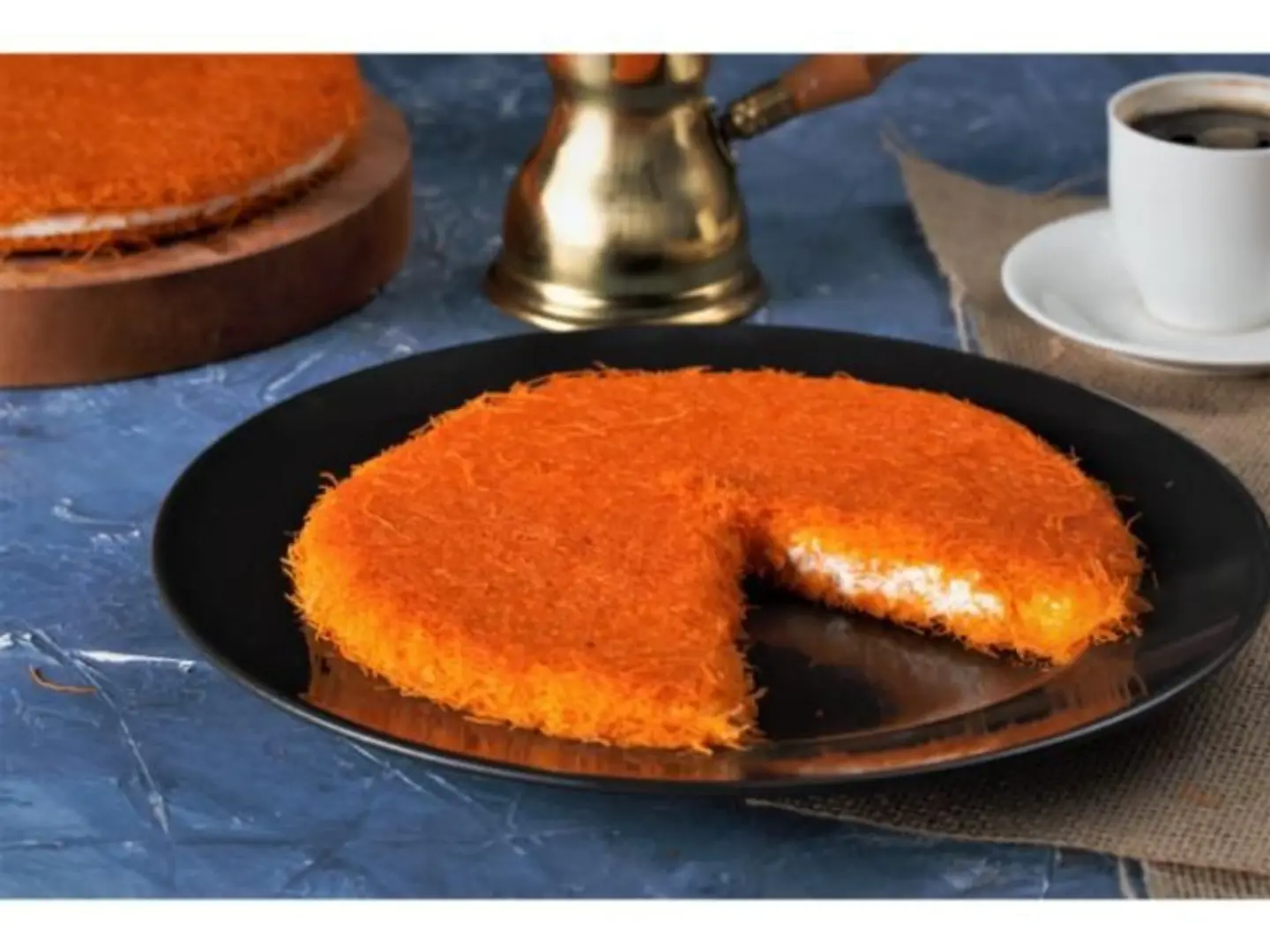 كنافة قشطة