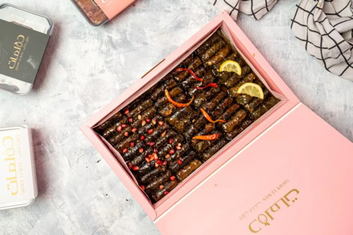 Mixed Grape Leaves Box