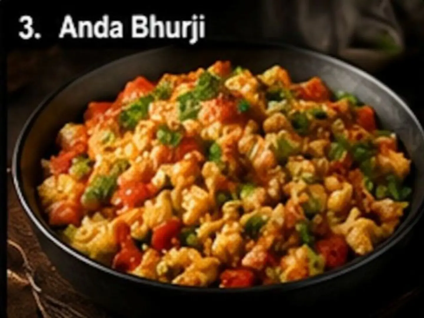 Anda Bhurji (Egg Fry)