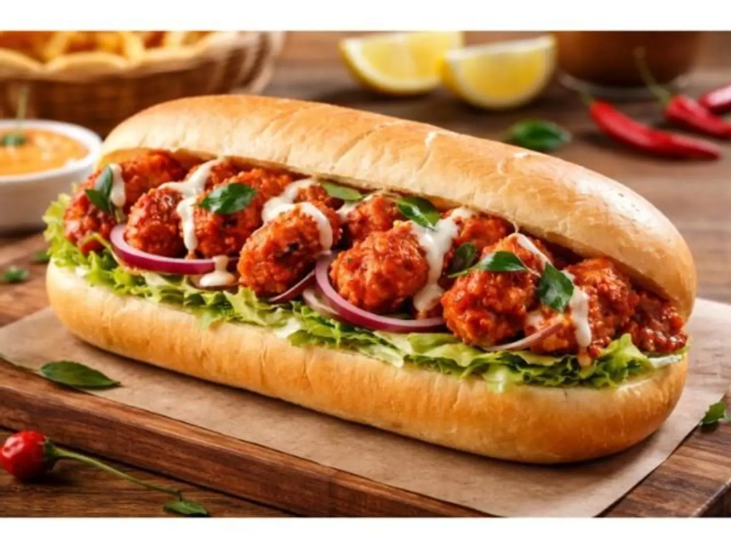 ساندوتش تشكن 65