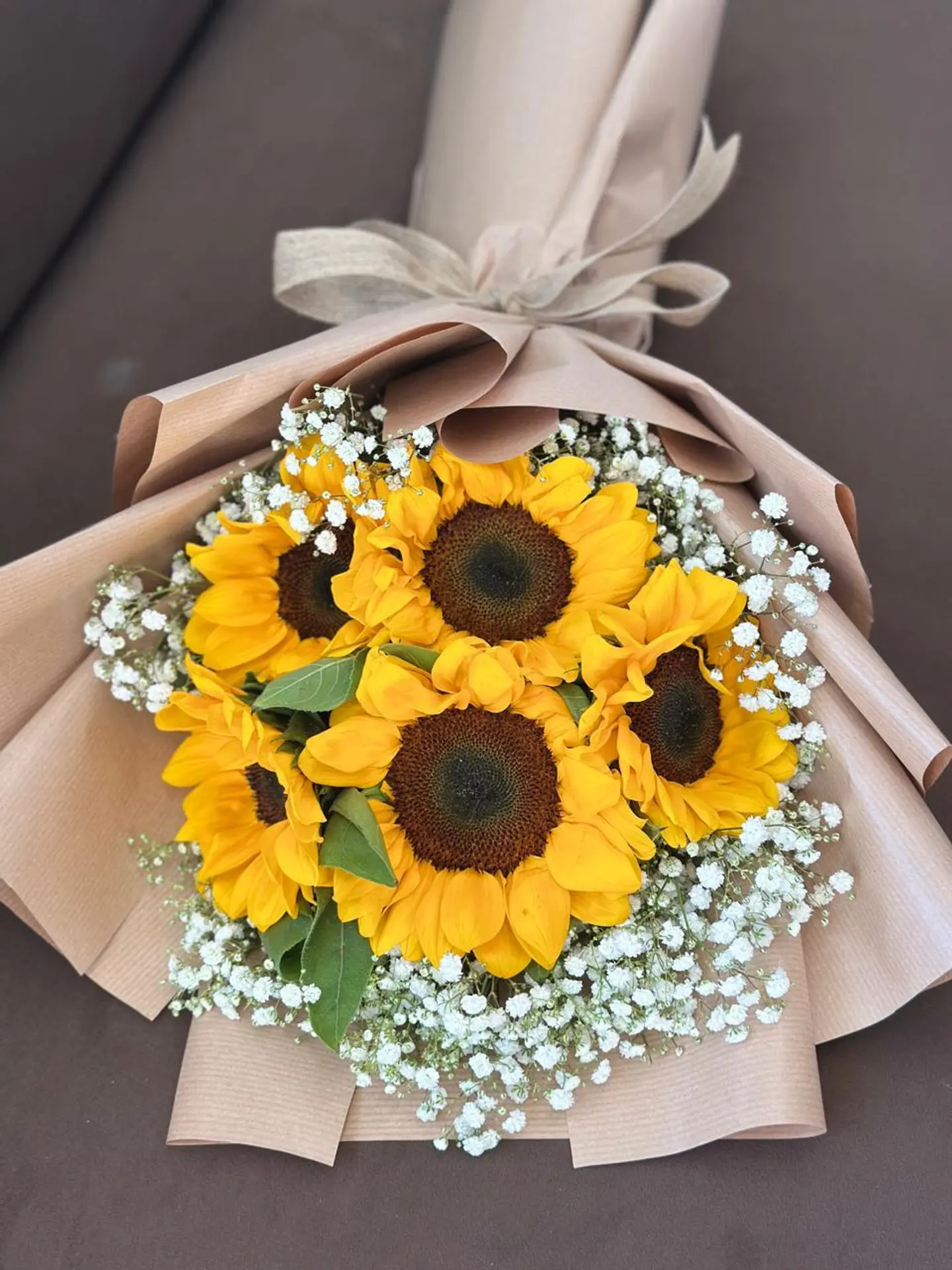 Sunflower With White Jipso