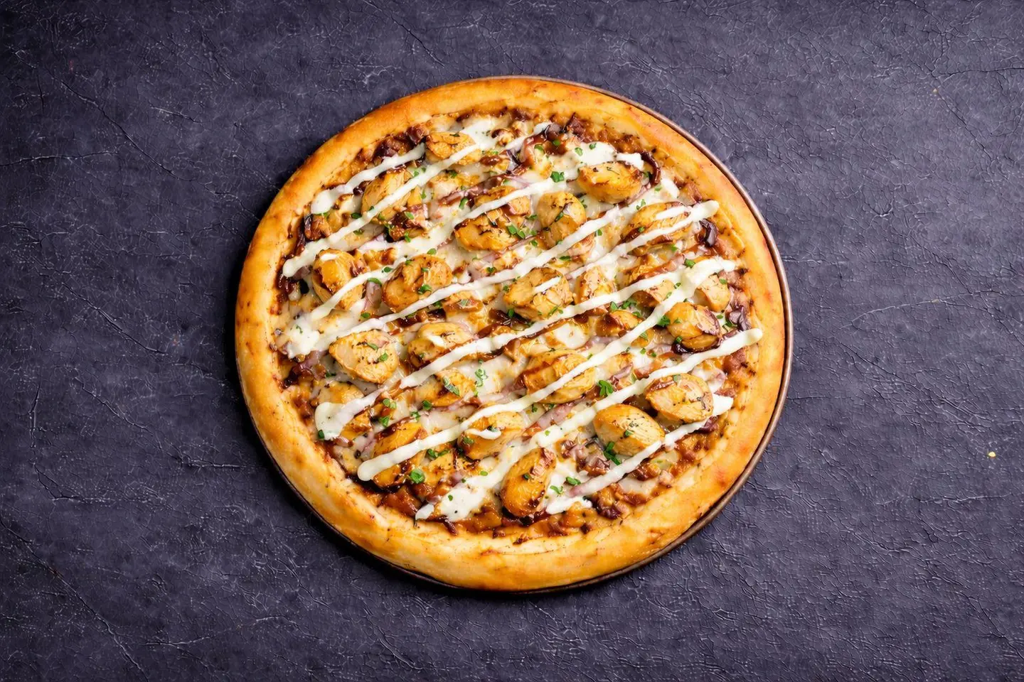 Chicken Ranch Pizza