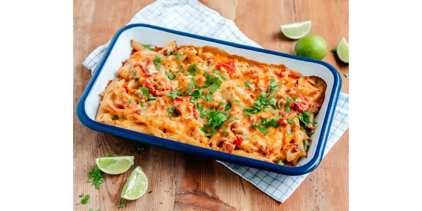 Chicken Fajita And Cheese Casserole