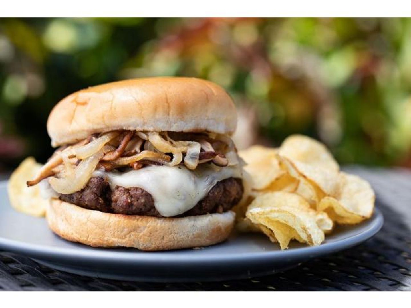 Beef Mushroom Burger