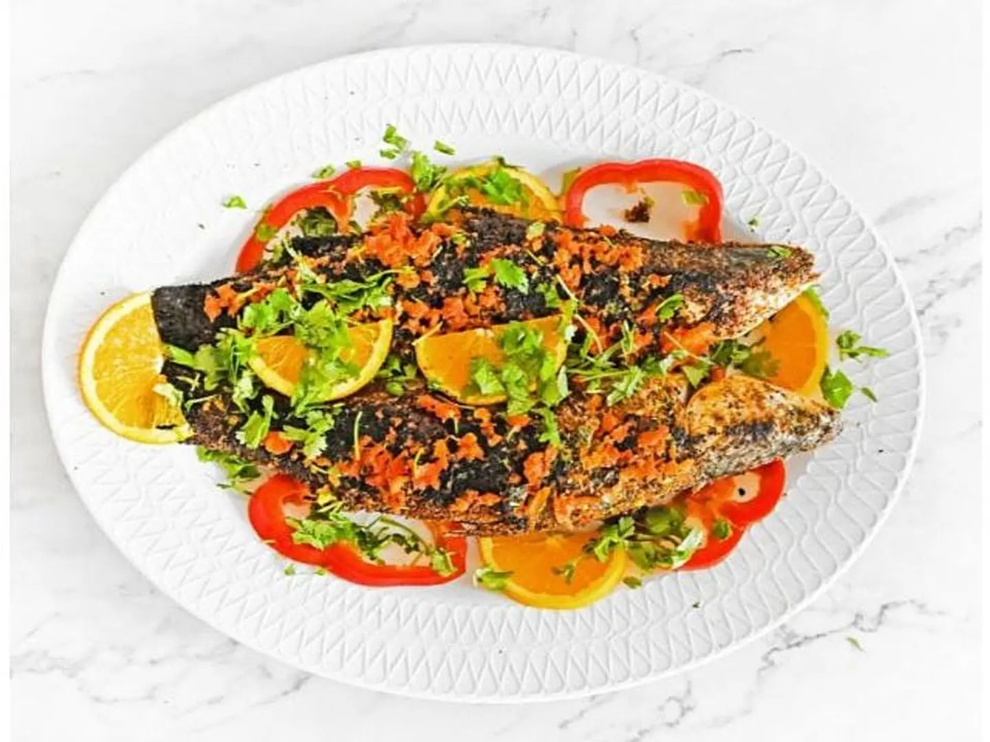 Grilled Mackerel Singari Meal