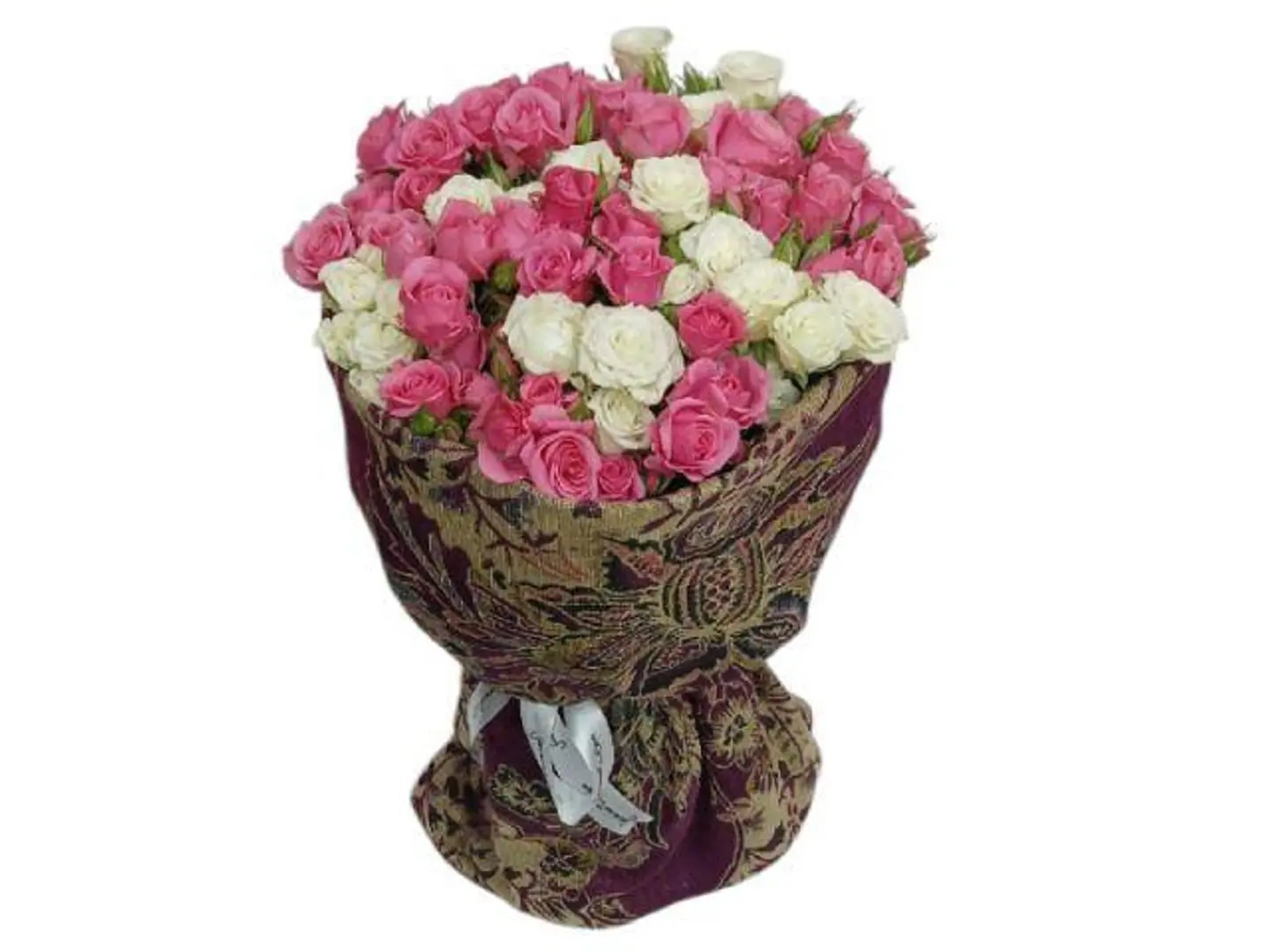 Bouquet Kashmera Baby Rose Pink And White Varieties 232
