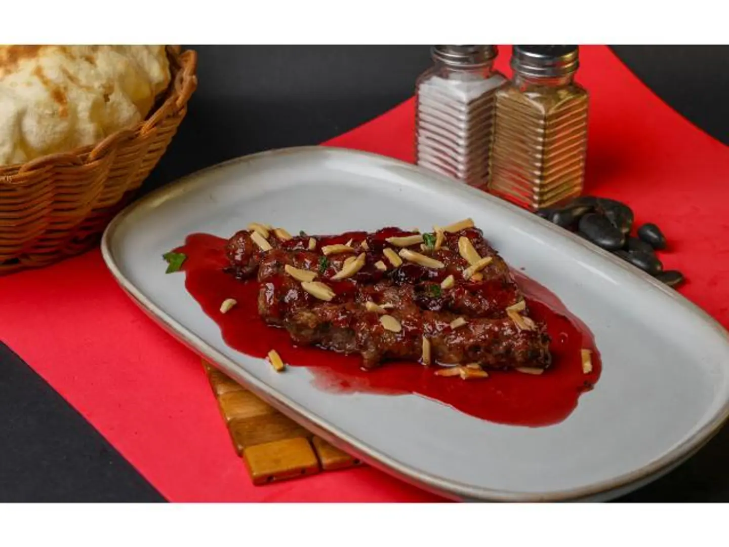 كباب بالتوت 4 اسياخ