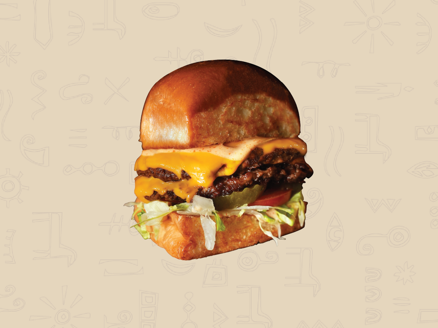 Smash Square Burger - Double