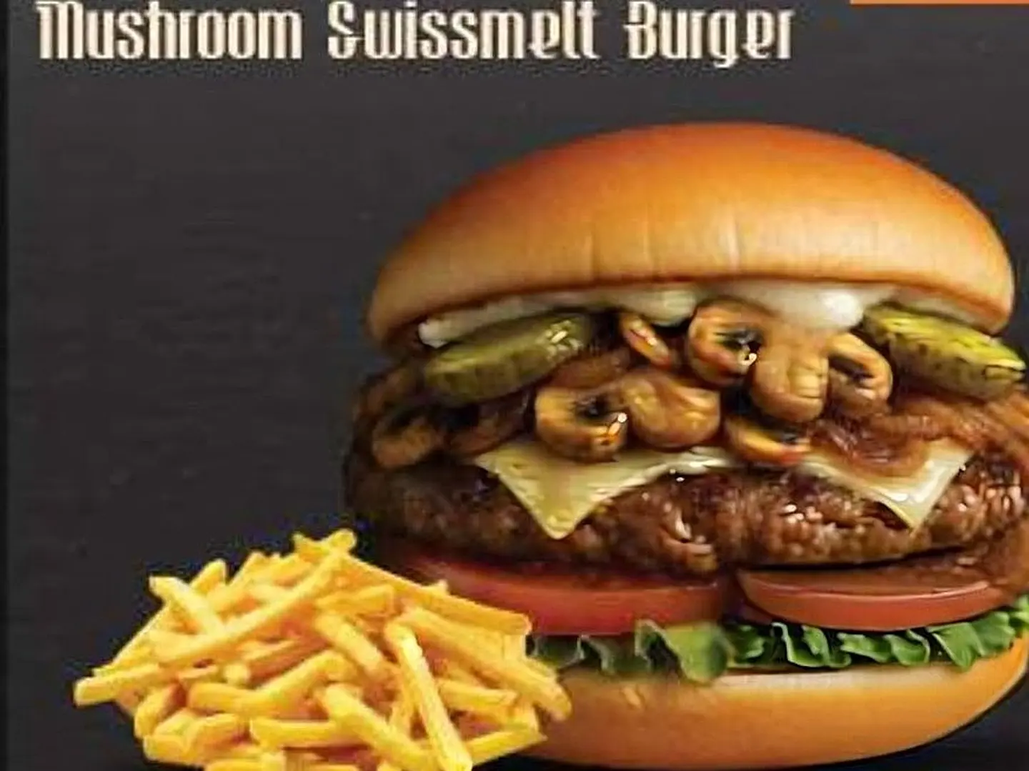مشروم سويس ميلت برغر