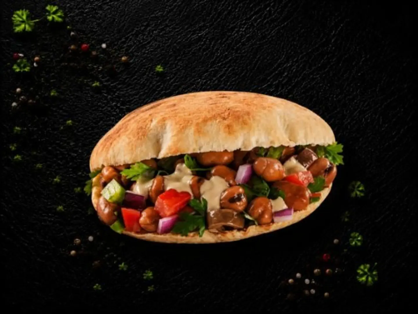 Alexandrian Fava Bean Sandwich