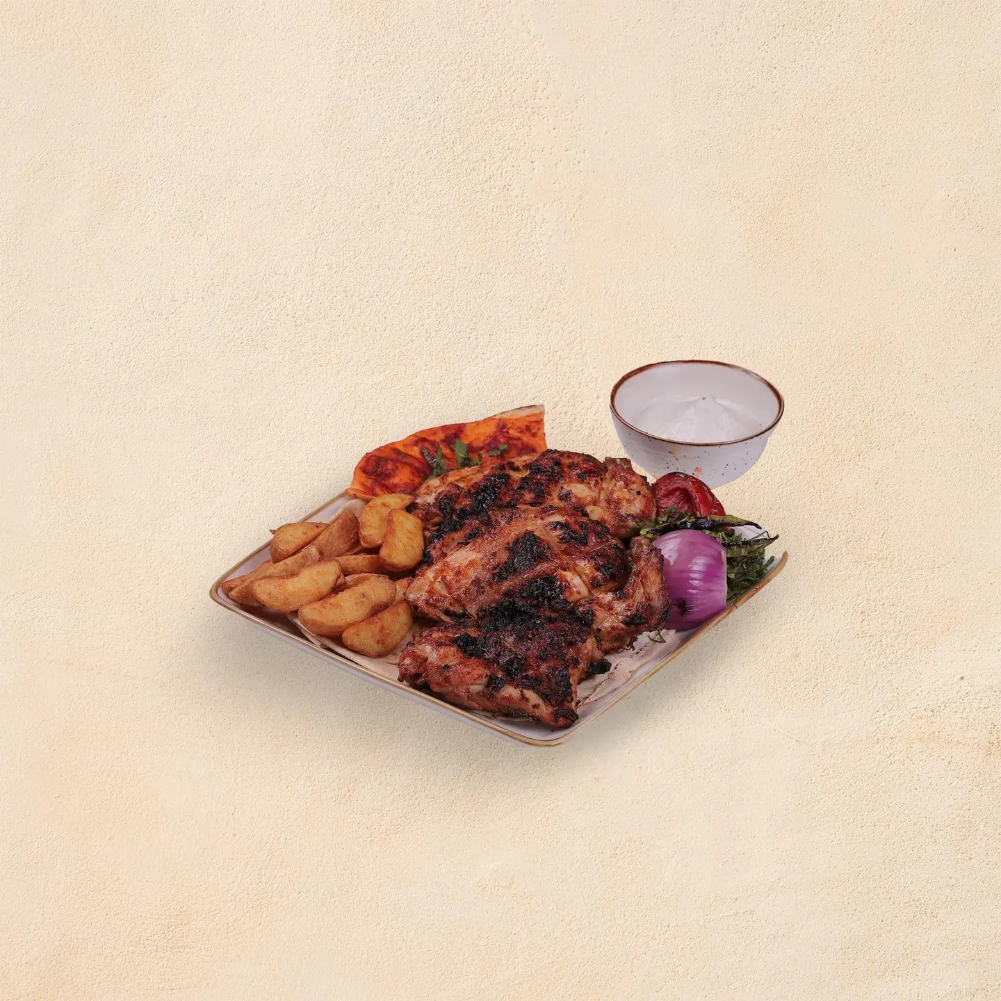 دجاجه مشويه