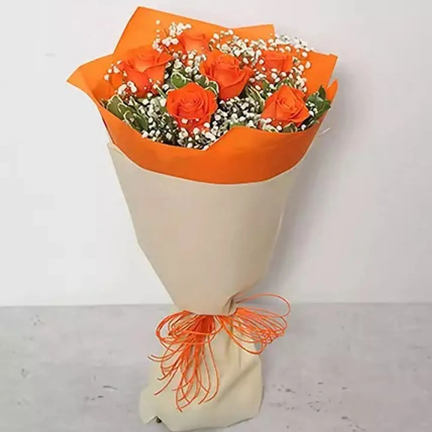 A Orange Rose Bouquet